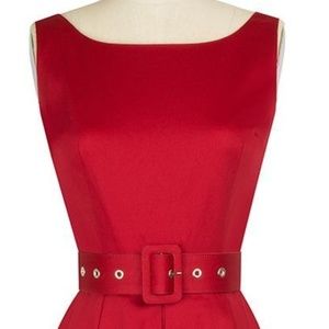Trashy Diva Audrey Red Mini Dress with Belt
